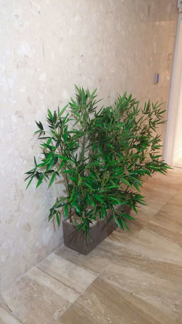 Artificial plants for a building lobby 02
