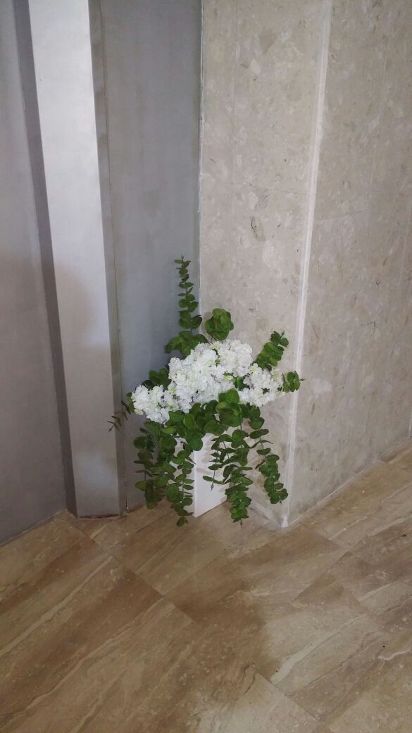 Artificial plants for a building lobby 03